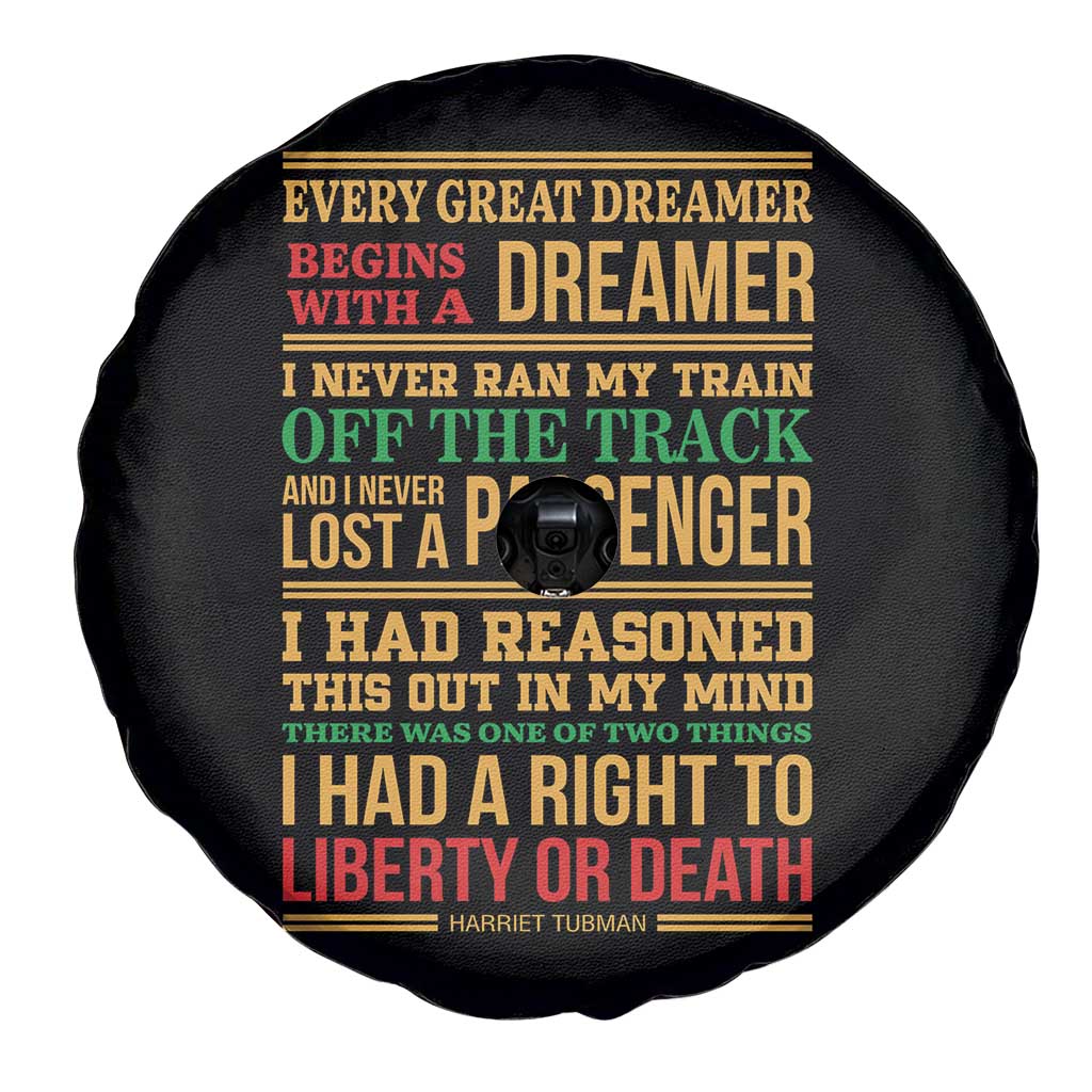 Harriet Tubman Powerful Quote Spare Tire Cover Strong Black Women Pride - Wonder Print Shop