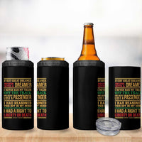 Harriet Tubman Powerful Quote 4 in 1 Can Cooler Tumbler Strong Black Women Pride - Wonder Print Shop