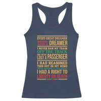 Harriet Tubman Powerful Quote Racerback Tank Top Strong Black Women Pride - Wonder Print Shop