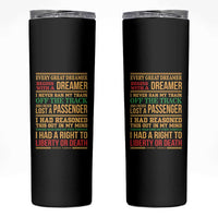 Harriet Tubman Powerful Quote Skinny Tumbler Strong Black Women Pride - Wonder Print Shop
