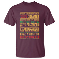 Harriet Tubman Powerful Quote T Shirt Strong Black Women Pride - Wonder Print Shop