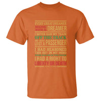 Harriet Tubman Powerful Quote T Shirt Strong Black Women Pride - Wonder Print Shop
