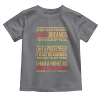 Harriet Tubman Powerful Quote Toddler T Shirt Strong Black Women Pride - Wonder Print Shop