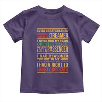 Harriet Tubman Powerful Quote Toddler T Shirt Strong Black Women Pride - Wonder Print Shop