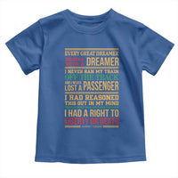 Harriet Tubman Powerful Quote Toddler T Shirt Strong Black Women Pride - Wonder Print Shop