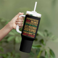 Harriet Tubman Powerful Quote Tumbler With Handle Strong Black Women Pride - Wonder Print Shop