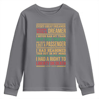 Harriet Tubman Powerful Quote Youth Sweatshirt Strong Black Women Pride - Wonder Print Shop