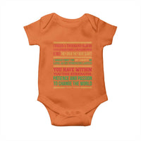 Harriet Tubman Powerful Quote Baby Onesie Female Empowerment History Gift - Wonder Print Shop