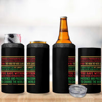 Harriet Tubman Powerful Quote 4 in 1 Can Cooler Tumbler Female Empowerment History Gift - Wonder Print Shop