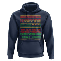 Harriet Tubman Powerful Quote Hoodie Female Empowerment History Gift - Wonder Print Shop