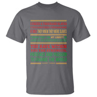 Harriet Tubman Powerful Quote T Shirt Female Empowerment History Gift - Wonder Print Shop