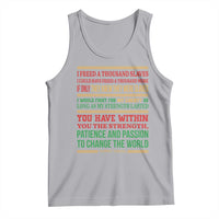 Harriet Tubman Powerful Quote Tank Top Female Empowerment History Gift - Wonder Print Shop
