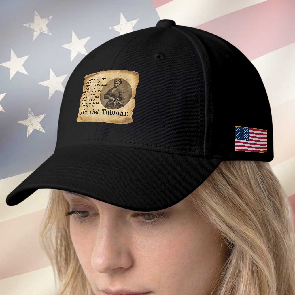 Harriet Tubman Quote Baseball Cap Liberty Or Death Empowerment Gift