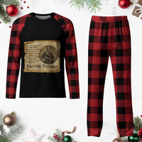 Harriet Tubman Quote Plaid Pajama Set Liberty Or Death Empowerment Gift - Wonder Print Shop