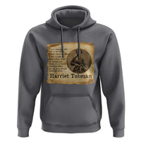 Harriet Tubman Quote Hoodie Liberty Or Death Empowerment Gift - Wonder Print Shop