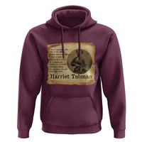 Harriet Tubman Quote Hoodie Liberty Or Death Empowerment Gift - Wonder Print Shop