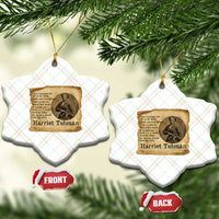 Harriet Tubman Quote Ceramic Ornament Liberty Or Death Empowerment Gift - Wonder Print Shop