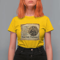 Harriet Tubman Quote T Shirt For Women Liberty Or Death Empowerment Gift - undefined
