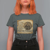 Harriet Tubman Quote T Shirt For Women Liberty Or Death Empowerment Gift - undefined