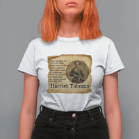 Harriet Tubman Quote T Shirt For Women Liberty Or Death Empowerment Gift - undefined