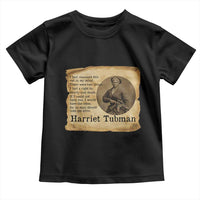 Harriet Tubman Quote Toddler T Shirt Liberty Or Death Empowerment Gift - Wonder Print Shop