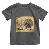 Harriet Tubman Quote Toddler T Shirt Liberty Or Death Empowerment Gift - Wonder Print Shop
