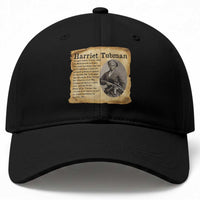 Vintage Harriet Tubman Poster Baseball Cap Female Empowerment History Gift