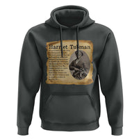 Vintage Harriet Tubman Poster Hoodie Female Empowerment History Gift - Wonder Print Shop