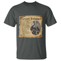 Vintage Harriet Tubman Poster T Shirt Female Empowerment History Gift - Wonder Print Shop