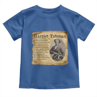 Vintage Harriet Tubman Poster Toddler T Shirt Female Empowerment History Gift - Wonder Print Shop