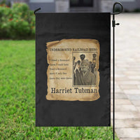 Harriet Tubman Quote Garden Flag I Freed A Thousand People Vintage Poster - Wonder Print Shop
