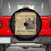 Harriet Tubman Quote Spare Tire Cover I Freed A Thousand People Vintage Poster - Wonder Print Shop