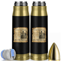Harriet Tubman Quote Bullet Tumbler I Freed A Thousand People Vintage Poster - Wonder Print Shop