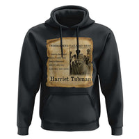 Harriet Tubman Quote Hoodie I Freed A Thousand People Vintage Poster - Wonder Print Shop