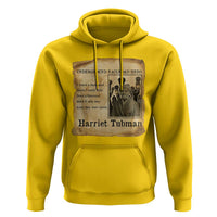Harriet Tubman Quote Hoodie I Freed A Thousand People Vintage Poster - Wonder Print Shop