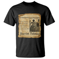Harriet Tubman Quote T Shirt I Freed A Thousand People Vintage Poster - Wonder Print Shop