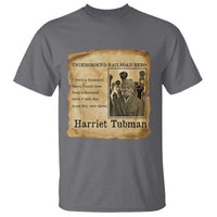 Harriet Tubman Quote T Shirt I Freed A Thousand People Vintage Poster - Wonder Print Shop