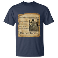 Harriet Tubman Quote T Shirt I Freed A Thousand People Vintage Poster - Wonder Print Shop