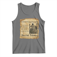 Harriet Tubman Quote Tank Top I Freed A Thousand People Vintage Poster - Wonder Print Shop