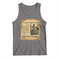 Harriet Tubman Quote Tank Top I Freed A Thousand People Vintage Poster - Wonder Print Shop