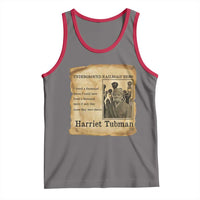 Harriet Tubman Quote Tank Top I Freed A Thousand People Vintage Poster - Wonder Print Shop