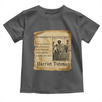 Harriet Tubman Quote Toddler T Shirt I Freed A Thousand People Vintage Poster - Wonder Print Shop