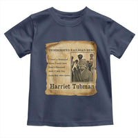 Harriet Tubman Quote Toddler T Shirt I Freed A Thousand People Vintage Poster - Wonder Print Shop