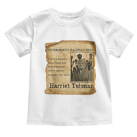 Harriet Tubman Quote Toddler T Shirt I Freed A Thousand People Vintage Poster - Wonder Print Shop