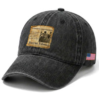 Harriet Tubman Quote Washed Cotton Baseball Cap I Freed A Thousand People Vintage Poster