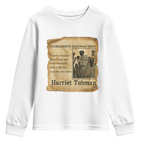 Harriet Tubman Quote Youth Sweatshirt I Freed A Thousand People Vintage Poster - Wonder Print Shop