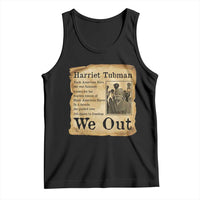 Vintage Harriet Tubman We Out Tank Top Black American Hero History Gift - Wonder Print Shop