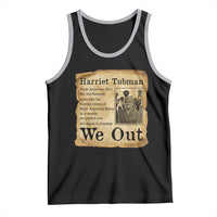 Vintage Harriet Tubman We Out Tank Top Black American Hero History Gift - Wonder Print Shop