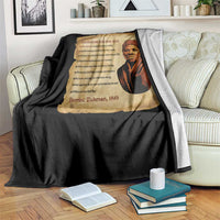 Harriet Tubman Throw Blanket Black American Hero Underground Railroad - Wonder Print Shop