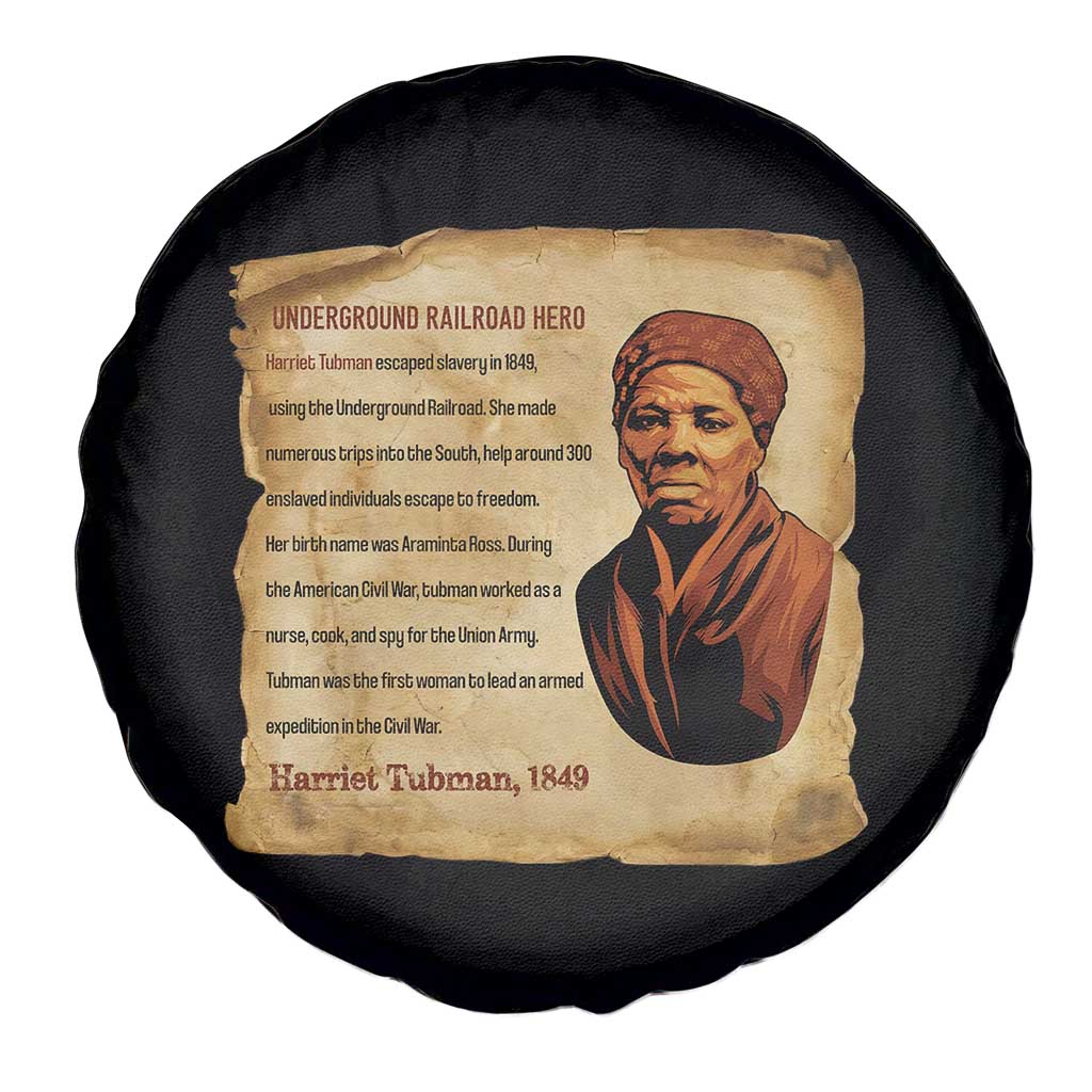 Harriet Tubman Spare Tire Cover Black American Hero Underground Railroad - Wonder Print Shop